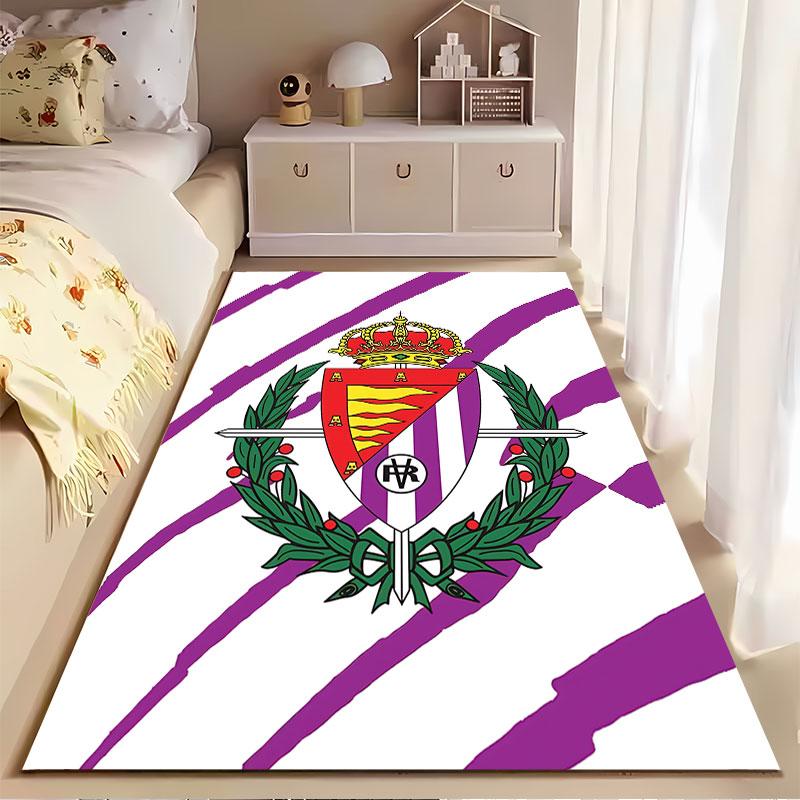 Purple Striped Royal Crest Carpet suitable as a non-slip mat for the living room or bedroom sofa