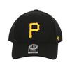 47 Pittsburgh Pirates MLB MVP Cap Black Free Size Women's Men's