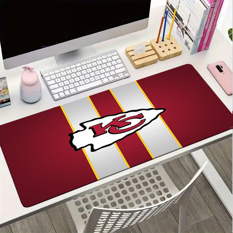 Kansas City Chiefs Helmet Mouse pad Mouse pad, Gaming Mouse Pad, keyboard pad, Desk Decor for computer notebook Fan Gift Birthday Gift