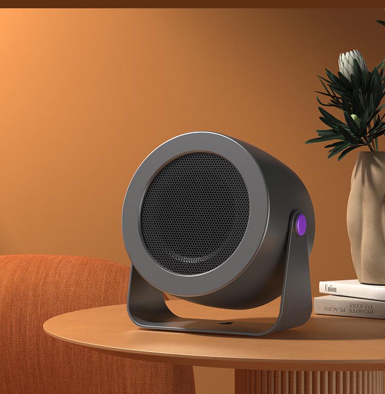 

Compact Portable Desktop Heater - Quick Heat Smart Blower for Office and Dormitory