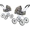 Leantoys Doll Pram Large Wheels 60 Cm