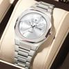 POEDAGAR Fashion Woman Watch Waterproof Week Date Quartz Women's Watches Stainless Steel Luxury Elegant Ladies Watch