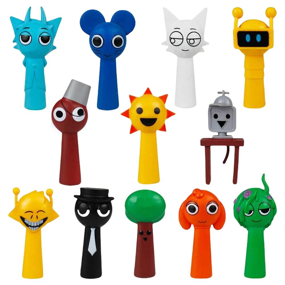 12Pcs/Set Colorful Toys Horror Game Toys Cartoon Cute Figures Collectible For Kid Birthday Gift Children Dolls