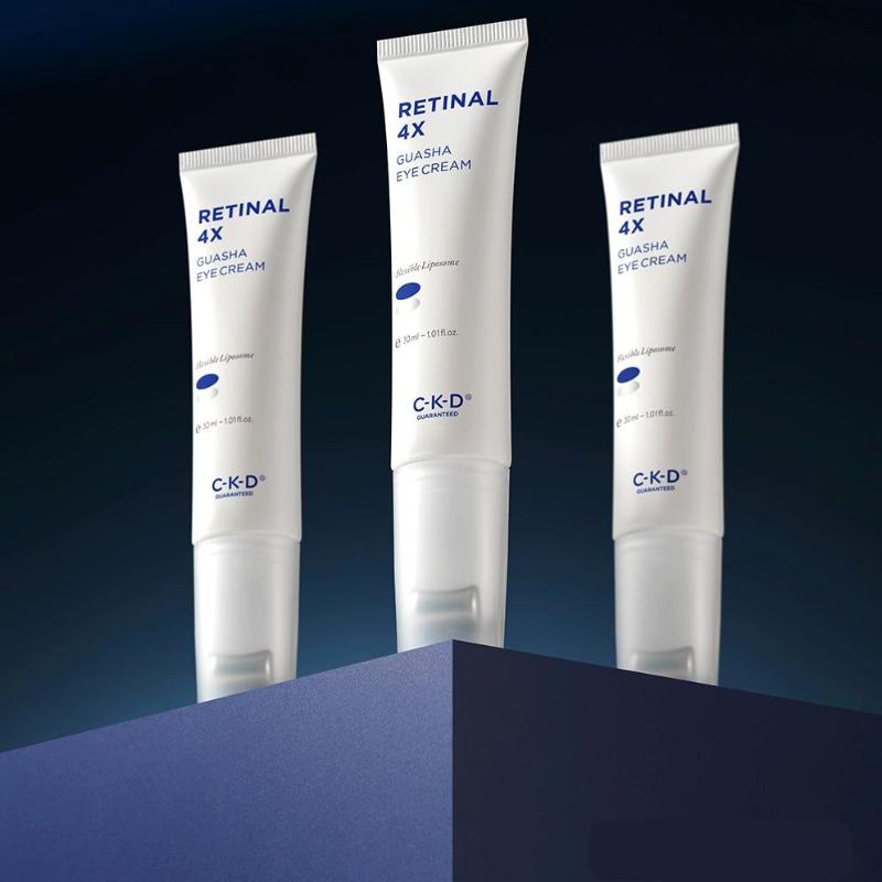 [CKD] Retinal 4X Guasha Eye Cream 30ml + Refill 30ml (1Buy 1Get)