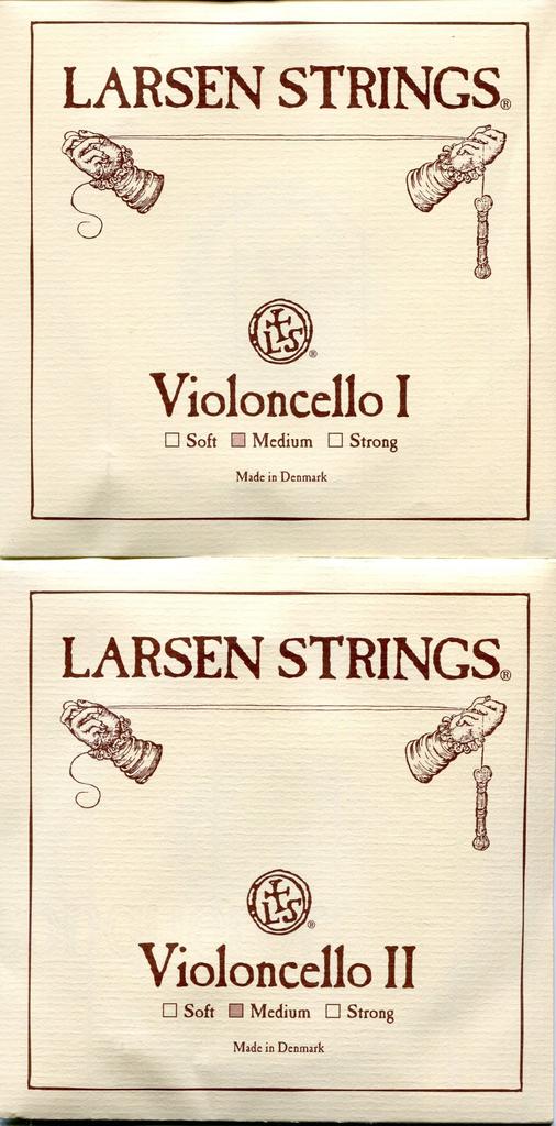 Cello string Larsen AD string set Larsen