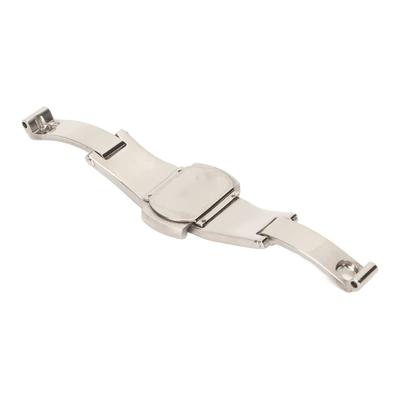 Watch Clasp Buckle Stainless Steel High Finish Double Button Folding Clasp Watchband Buckle Replacement