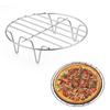 Air Fryer Rack Stainless Steel Cookware Steamer Rack Cooking Baking Pot Stand Airfryer Grill Food Kitchen Steaming Racks Grid