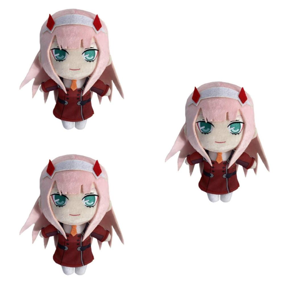 Darling In The Franxx Zero Two Plush Doll Soft And Comfortable 20cm Toy