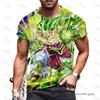 Summer Men's Gym Goku Tshirt Men Tops Dragon Ball Anime T-shirt Kakarot Vegeta Super Saiyan