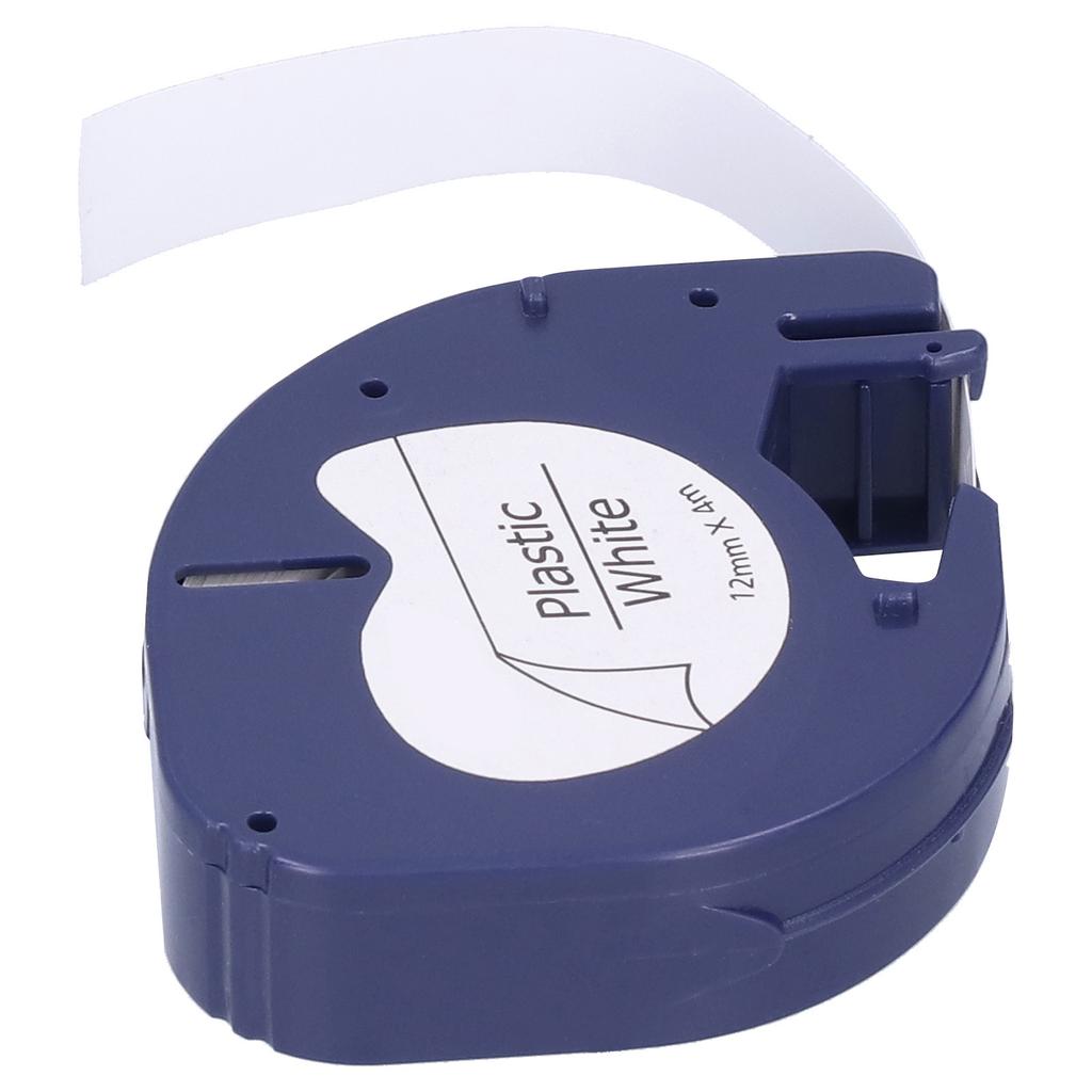Label Tape Replacement for DYMO LETRATAG Machine Ribbon DIY Print Accessories12mm x 4meter