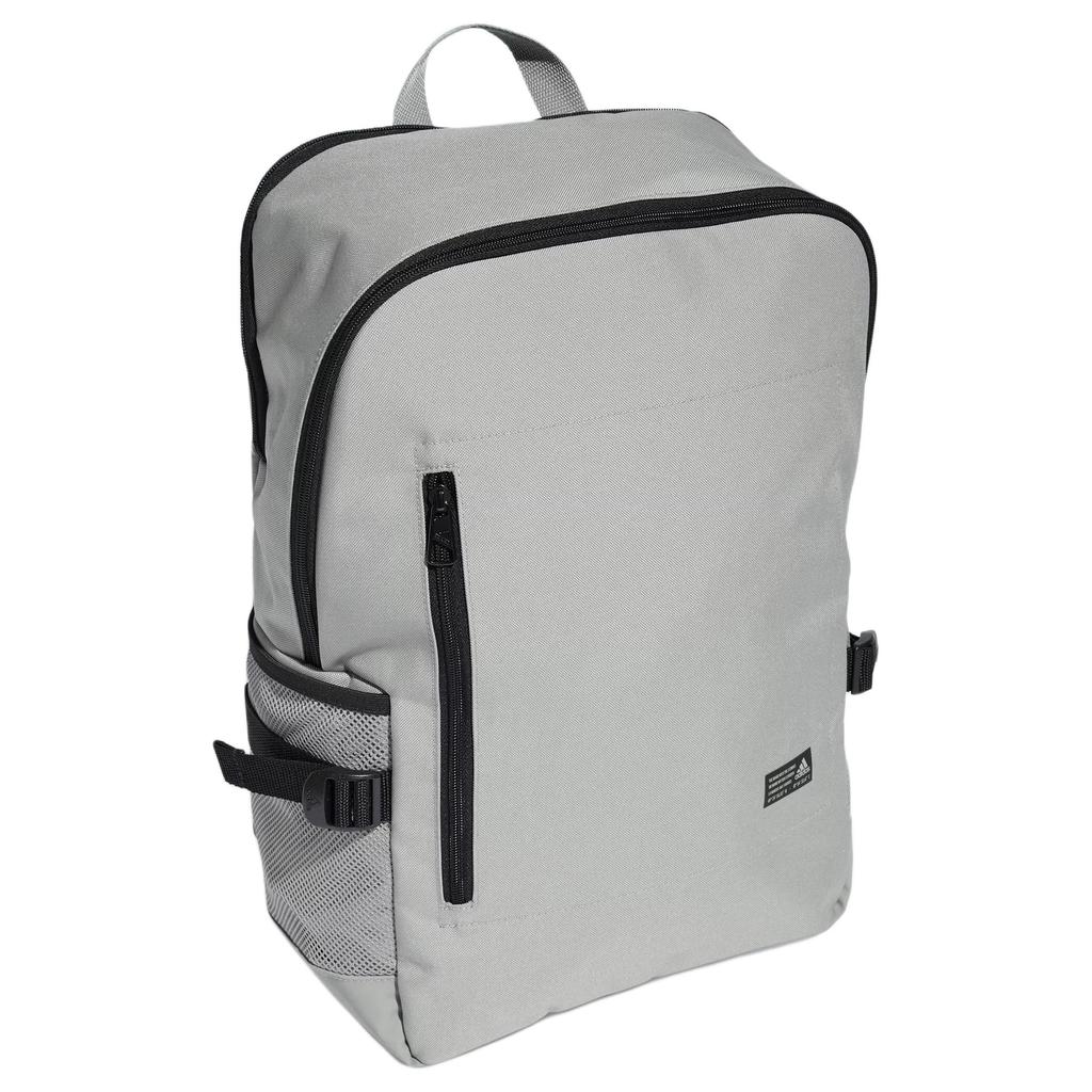 Adidas Recycled Polyester Backpack Unisex Gray Adidas JZ4796