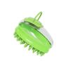 Dog Bath Brush With Soap Dispenser Silicone Massage Pet Shampoo Brush For Grooming And Washing