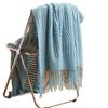 Sofa throw blanket, hotel air conditioning blanket, solid color knitted blanket, homestay bed end decorative blanket, versatile bed cover with