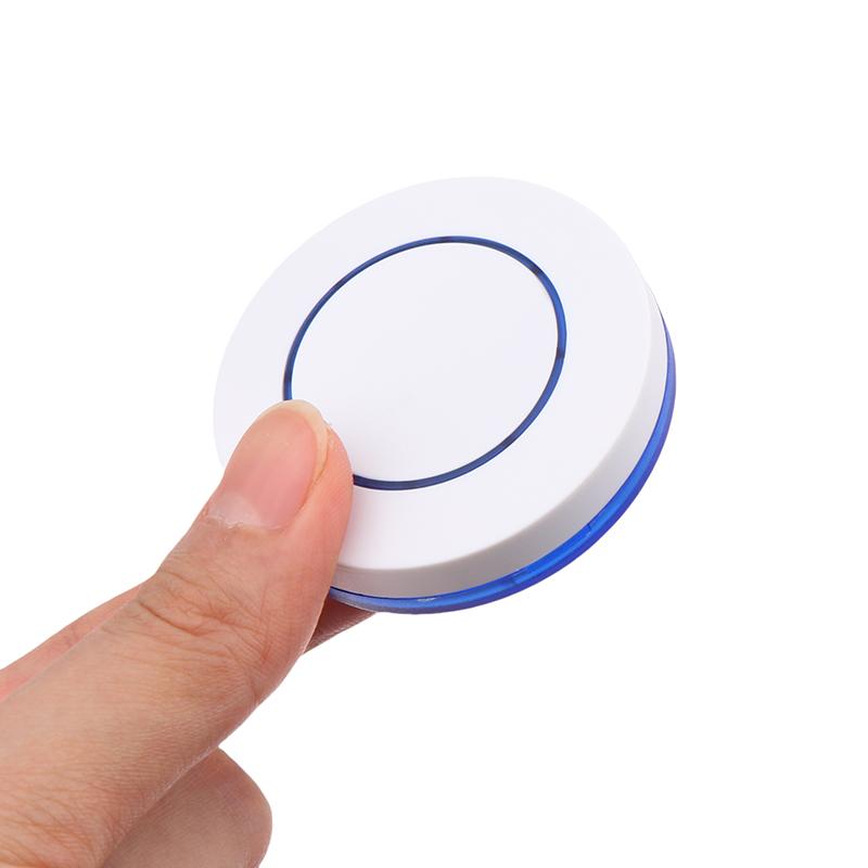 Interruttore luce wireless RF 433 MHz 220 V 110 V 10 A con ricevitore relè, mini pulsante rotondo, pannello a parete, telecomando per lampada a LED