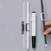 Multifunctional Magnetic Pen Organizers Flexible Silicone Construction Secure Desk Mount For Writing Tools