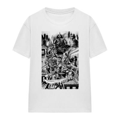 Teenage Mutant Ninja Turtles Unisex Erwachsenen Take Down Shredder T-Shirt