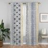 Tulle for Bedroom Bohemian Blackout Curtain for Room 2 Panel Partition Modern Living Room Curtains Halloween Decoration Shades