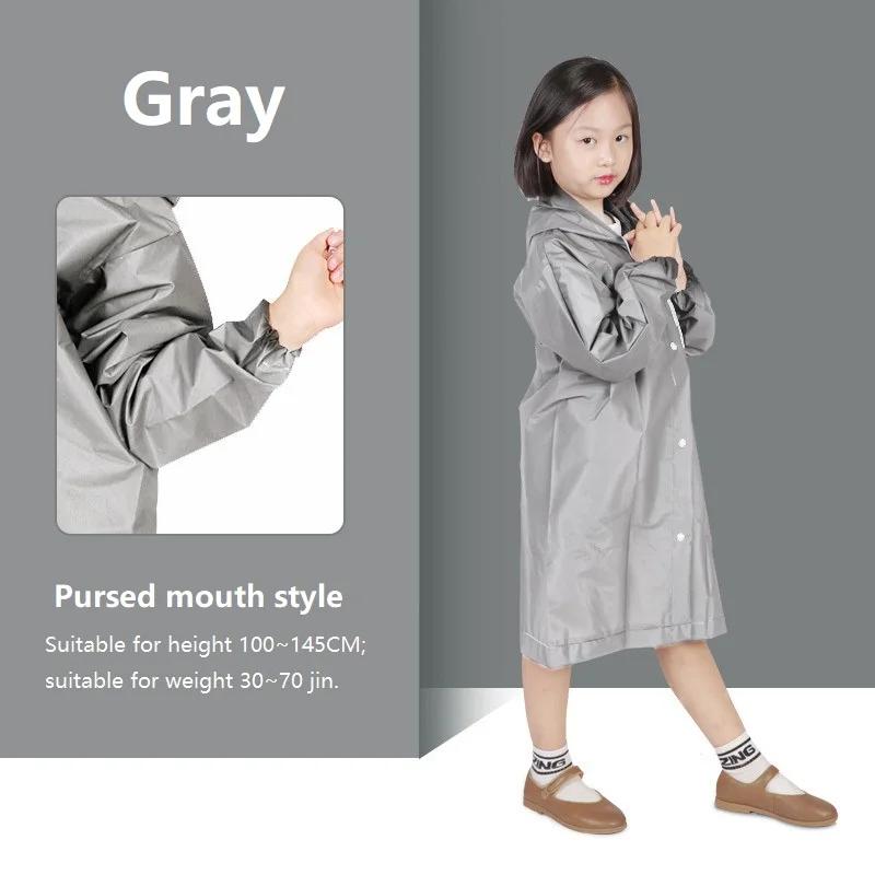 Regenmantel Wasserdichter Regenmantel Wasserdichter Poncho Baby-Regenmantel für Jungen Mädchen Gelber Regenmantel XYJ02