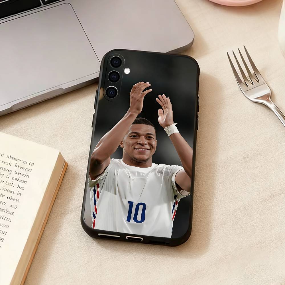 Fußballstar m -MbappeS-s   Handyhülle Für Samsung Galaxy A73,A72,A71,A70,A53,A52,A51,Weiche Silikon-Schwarze Abdeckung