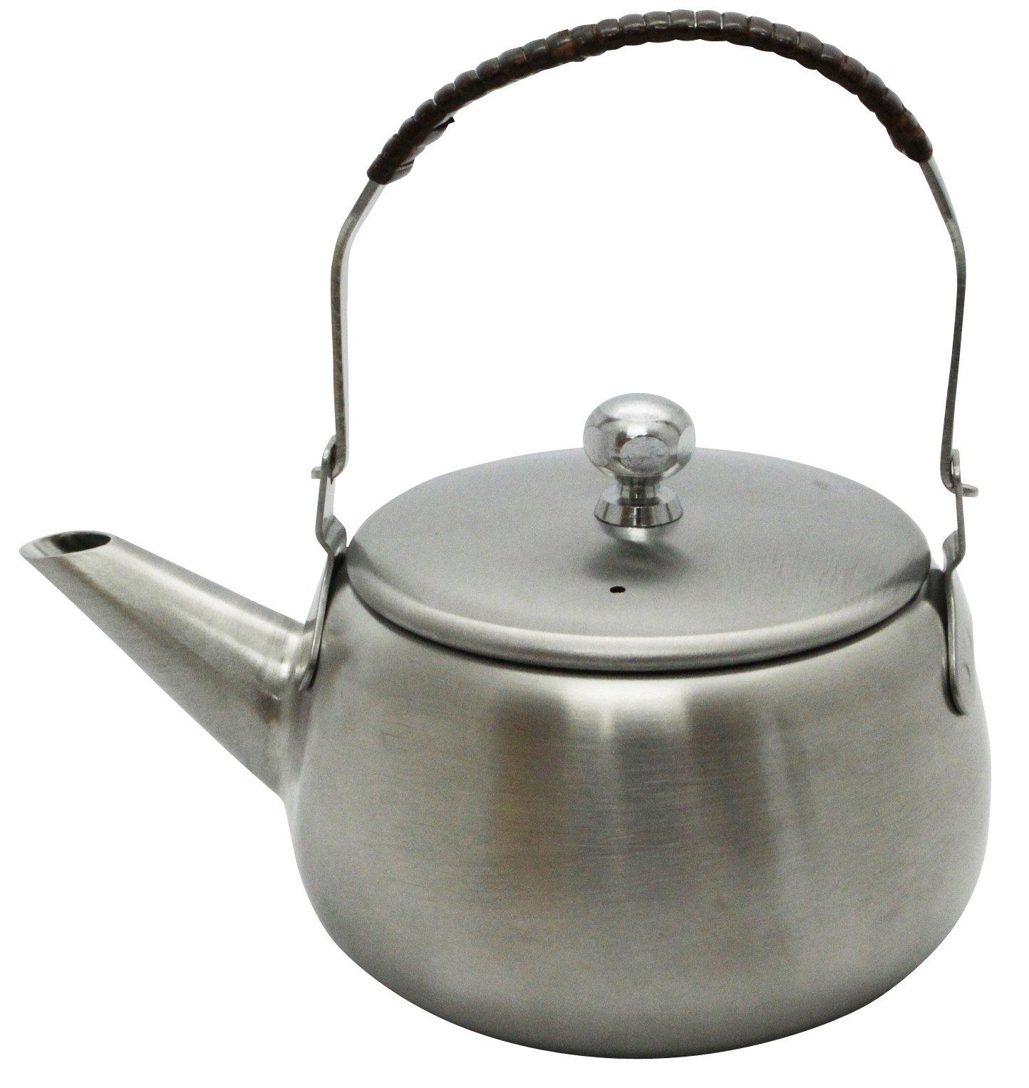 

Blanche OM Oriental Modern 360cc Stainless Steel Made in with Stainless Steel Tea Perfect A330611 Associés Teapot, Japan, Strainer, Hygienic, Boxed,