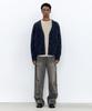 Insilence Italian Mohair Mix Cardigan Dark Navy