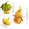 Soft Gourd Plush Toy Fortune Cartoon Plush Ingot Doll Gourd Mascot Plush Doll  Kids Gifts