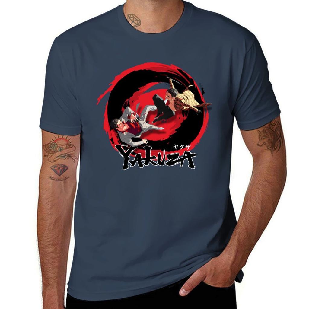 Majima And Kiryu Tshirt All Weather Casual Short Sleeve
