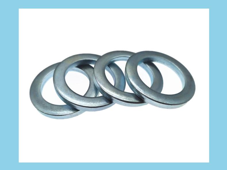Thickened Narrow Edge Galvanized Iron Washer with Small Outer Diameter for Clearance Adjustment