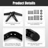 2 Pack TV Stand Legs Black, Replacement Television Base Feet for Most
