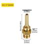 Extended Small Hole Nozzle for Hot Melt Glue Gun