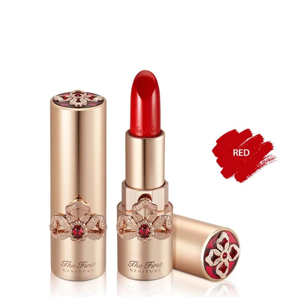 O HUI The First Geniture Lipstick 3,8g #Red +RANDOM GIFT