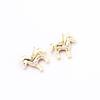 The new product is cute, dripping oil, and there will be money soon. Red pony stud earrings are simple and versatile. Birthday year zodiac earrings, s