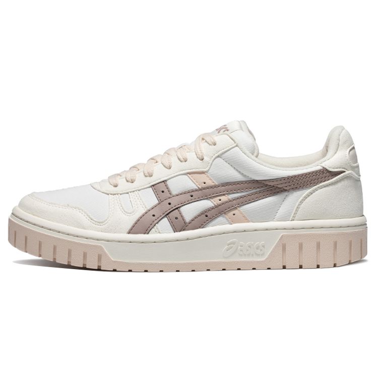 ASICS Court MZ Retro Creamwhite Brown Unisex Casual Skate Shoes 1203A127-106 39.5