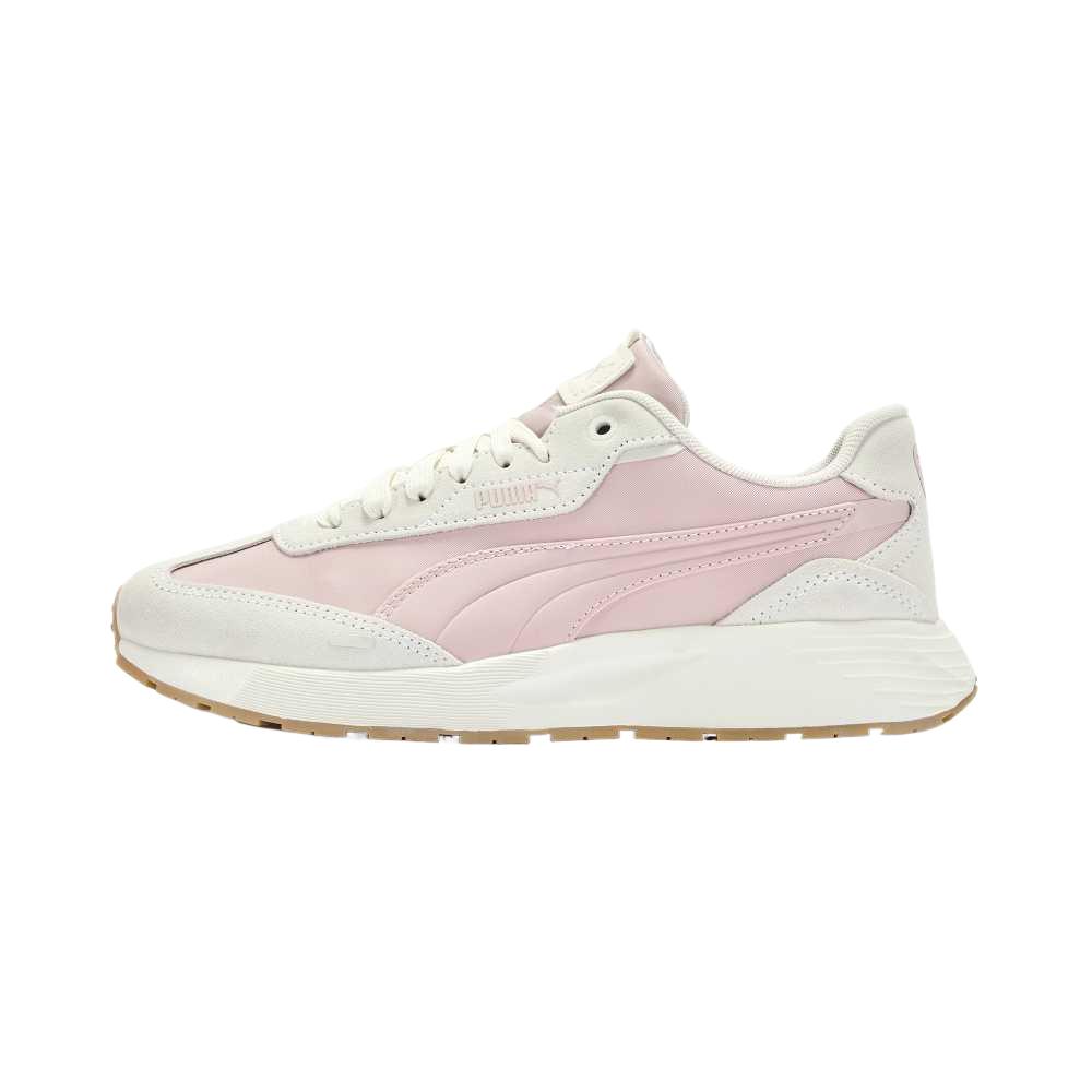 Puma Runtamed Fabric Leather Splicing Comfortable Shock Absorption Low-Top Lifestyle Shoes Women sneaker 404412-05 35.5