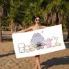 S-StrayS COOL K-Kids Kpop Microfiber Printed Beach Towel Mountain Climbing Yoga Beach Swimming Running Absorbent Soft Towel