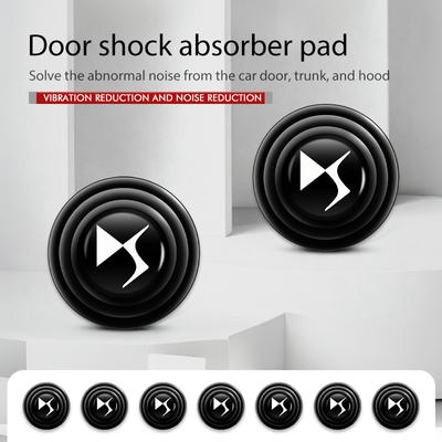 4/8/12pcs Car Door Closing Silicone Pad Shock Absorbing Stickers For DS SPIRIT DS4S DS3 DS5 5LS DS6 DS7 DS9 E-Tense WILD RUBIS