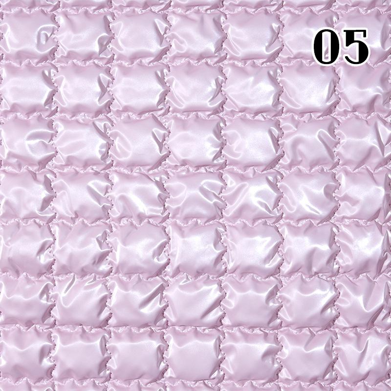 

Водонепроницаемая стеганая ткань из ПУ полиэстера с блестящим тиснением, хлопковая ткань с наполнителем для шитья куртки, сумок, обивки мебели 100x137cm