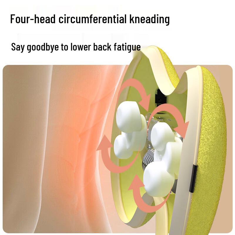 HEZHENG Smart Heated Lumbar Massager