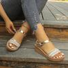 Fashion Fashionable Wedge Sandals for Women Summer 2025New Comfortable Non-sliding Shoes for Women Casual Outdoor Beach Platform Sandals