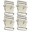 4 Pcs Quick Release Clip Easy to Use Webbing Bag Clip For Backpacks Repair Dog Leashes And Crafting