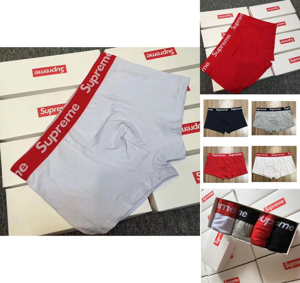 Cuecas Boxers Esportivas Masculinas Grandes de Algodão Respirável de Cintura Média para Jovens Roupa Íntima Confortável