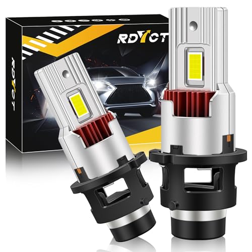 

D2S Светодиодная фара, Pon, Взрывной свет, Техосмотр автомобиля, Светодиодная лампа D2R, Беспроводная, 12800 лм, 35 Вт, D2S белый