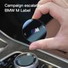 WKRA1 Fine Polishing Car Interior Multimedia Button Knob Cover Trim Decor Sticker For BMW M Power X3 X4 X5 X6 G01 G02 F10 F33