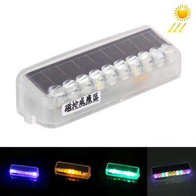 Auto Kfz LED SOLAR Alarmanlage Dummy Diebstahlsicherung Alarmleuchte Blinkend