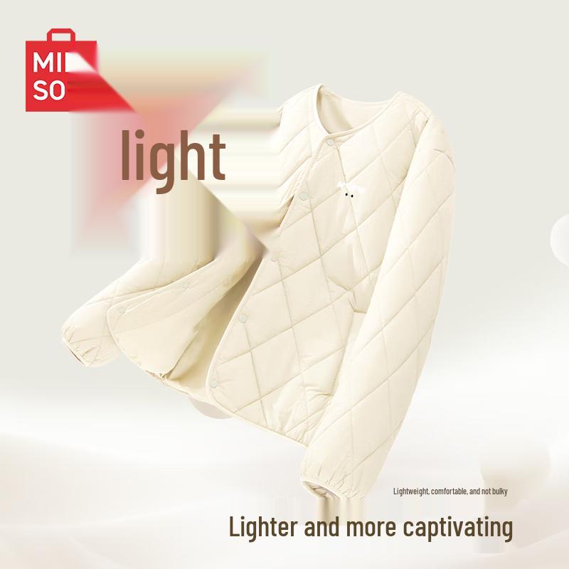 

MINISO Unisex Padded Collarless Winter Jacket 2XL