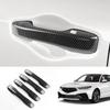 Carbon Fiber Style Window Switch Panel Cover for Acura Integra 2023-2025