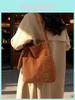 Retro Vintage Canvas Tote Bag With Large Capacity For Daily Use