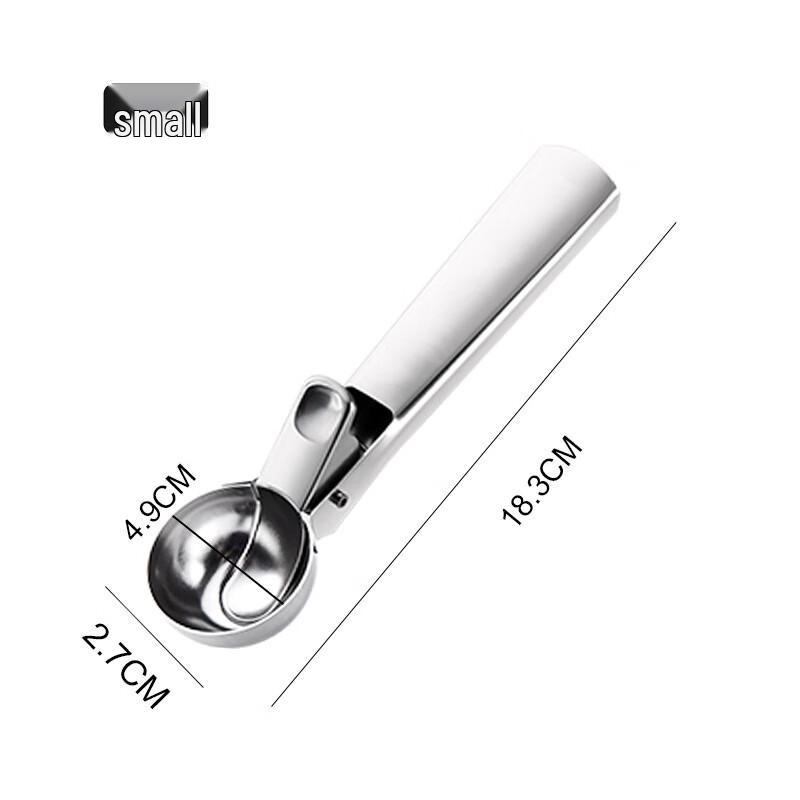 OJW Multi-purpose Stainless Steel Ice Cream Scoop Set