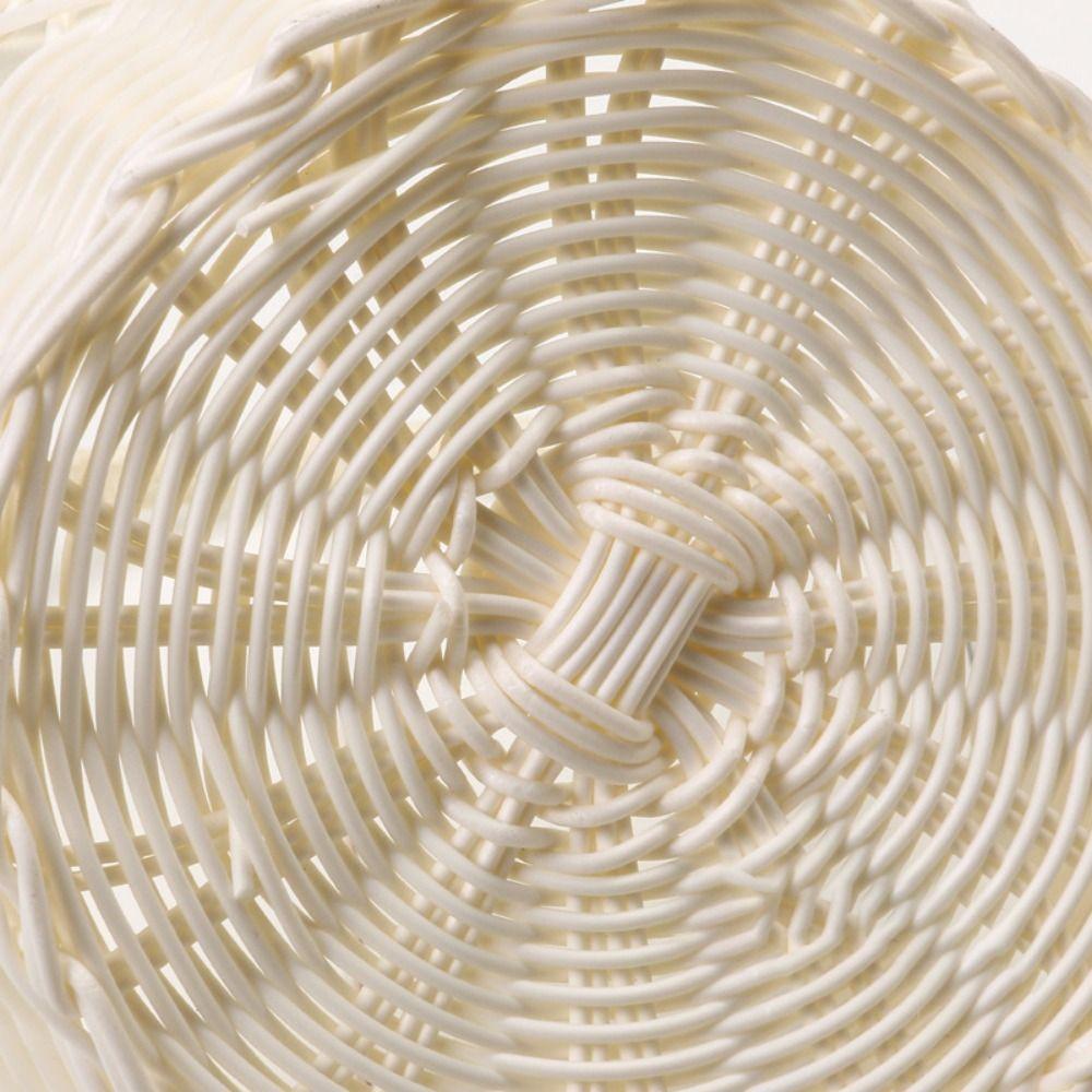 Large Capacity Fruit Storage Bin Handmade Bamboo Flower Basket New Storage Basket