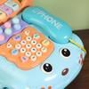1 Set Creative Fun Simulation Landline Baby Puzzle Music Story Pull Line Phone Car Toy Children Early Learning Phone Car Toys